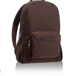 moroccan oil brown backpack NEW